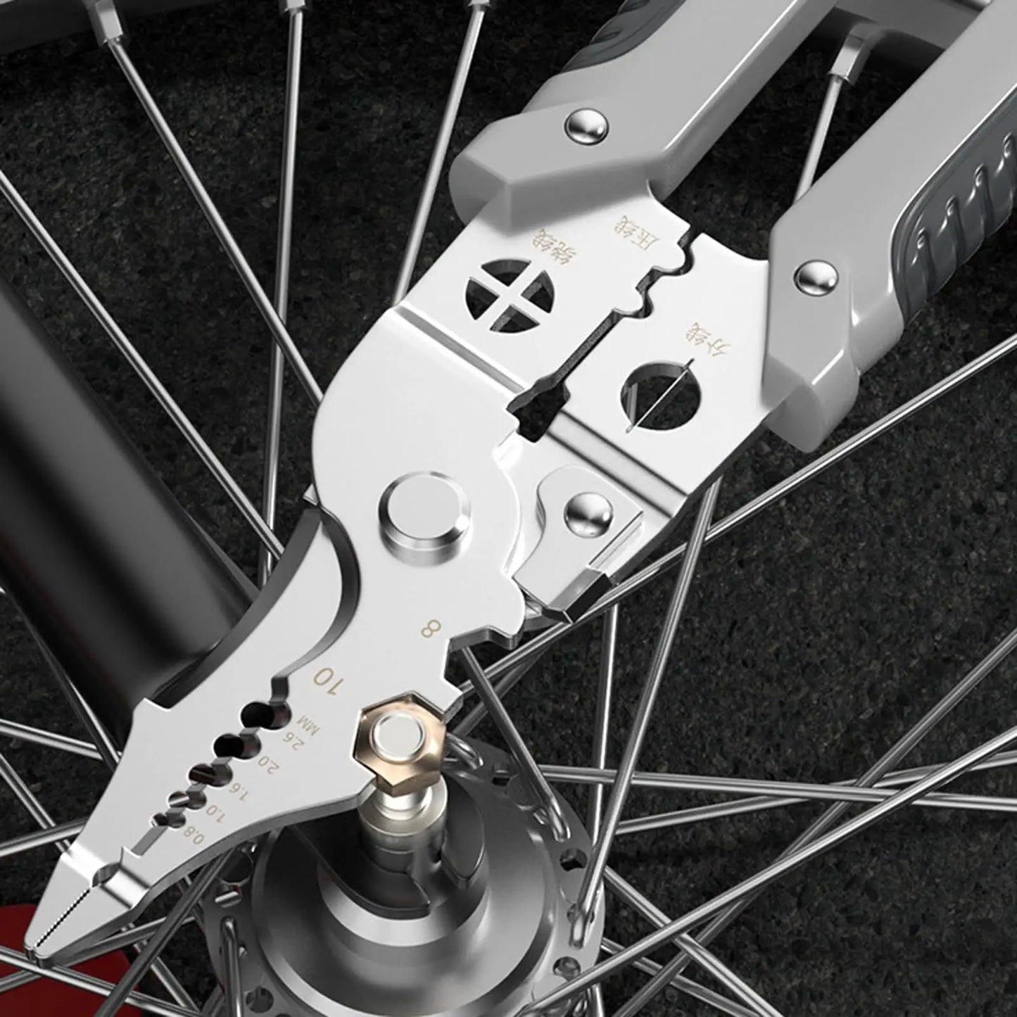 Multifunctional Electrician Pliers, 6-in-1 Wire Stripper Separator,