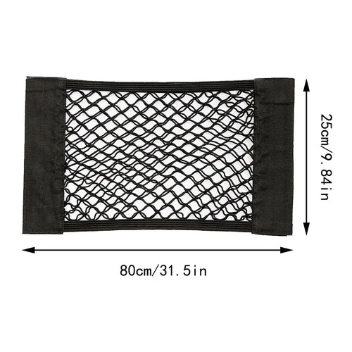 Car Back Rear Trunk Bag Organizer Mesh Net Auto Seat Back Storage Bag