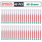 1-40PCS 20mm Deep Hole Long Nib Head Markers For Metal Perforating Pen