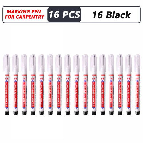 1-40PCS 20mm Deep Hole Long Nib Head Markers For Metal Perforating Pen