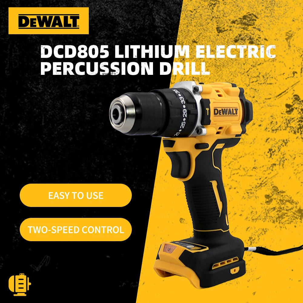 DeWalt DCD805 20V Brushless Cordless Impact Drill 1/2 Rechargeable