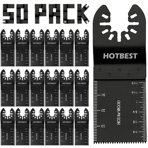 10/60/100Pcs Oscillating Saw Blade Multi Tools Blades Multi-Function