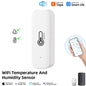 Tuya WiFi Temperature and Humidity Sensor Indoor Humidity Sensor Smart