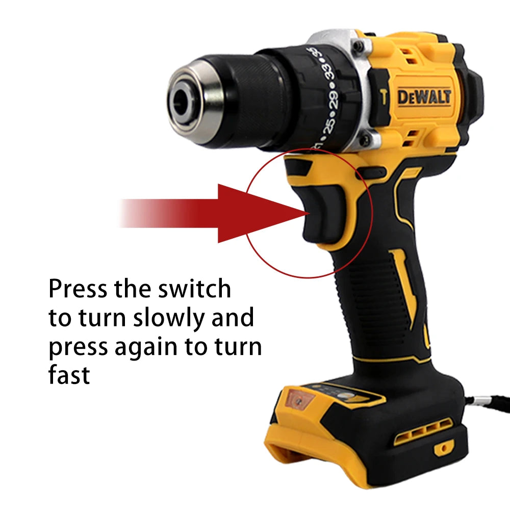 DeWalt DCD805 20V Brushless Cordless Impact Drill 1/2 Rechargeable