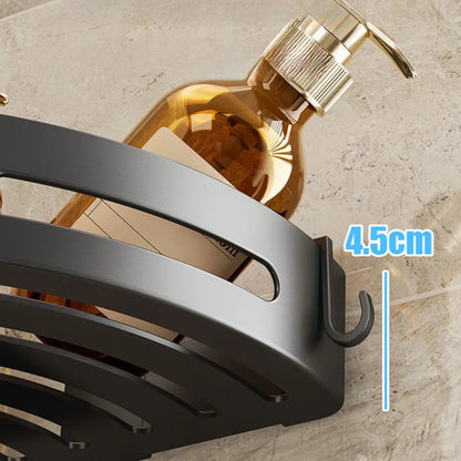 1/2/3pcs Adhensive Bathroom Shampoo Holder Shower Caddy Shelves