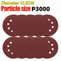 Universal 8 Hole Sanding Discs 125mm Sandpaper for Metal Wood Glass