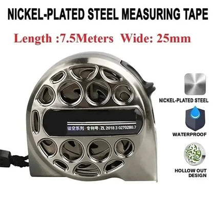 New 3/5/7.5M Metric Tape Measure Stainless Steel Anti-corrosion