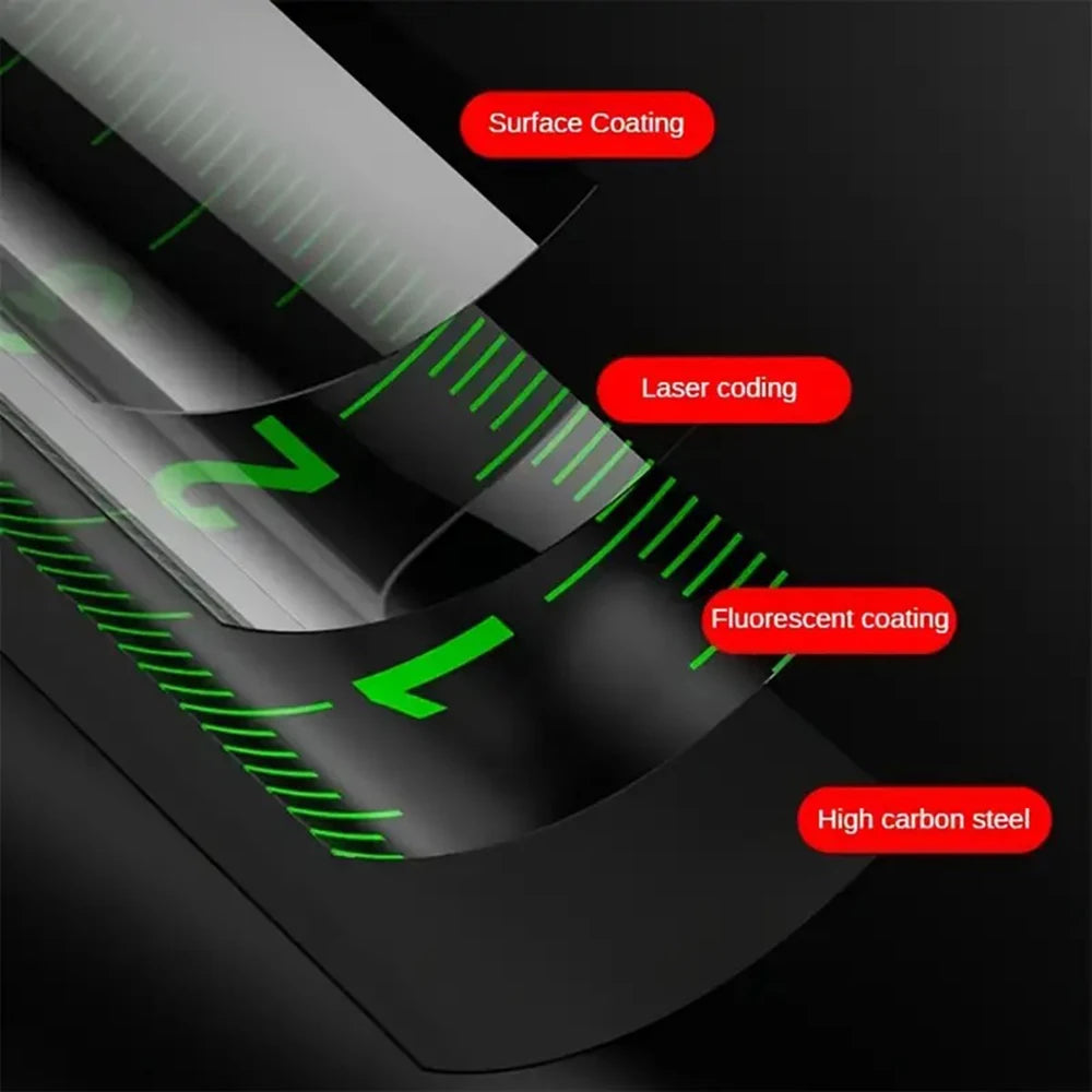3-5-7-10 Meter Fluorescent Tape Measure Precision Thickened Scale