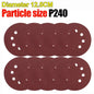 Universal 8 Hole Sanding Discs 125mm Sandpaper for Metal Wood Glass