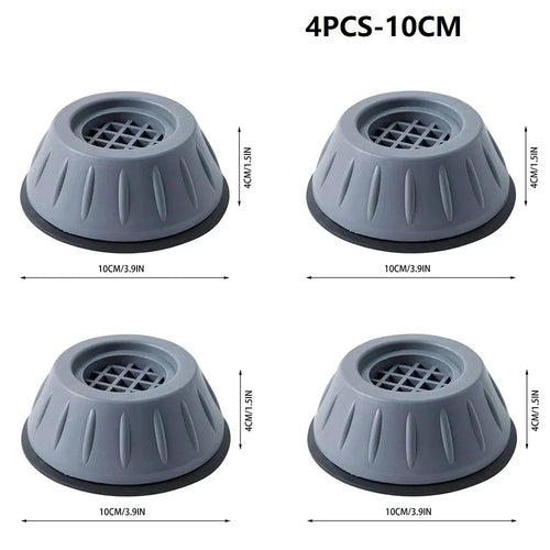 Anti Vibration Feet Pads Rubber Mat Slipstop Silent Universal Washing