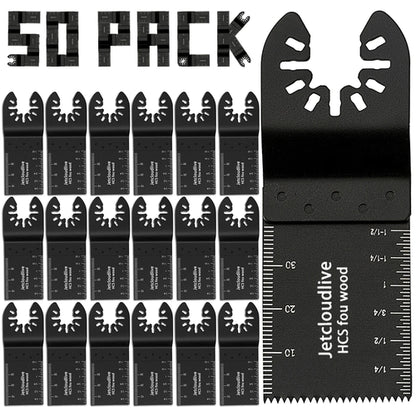 10/60/100Pcs Oscillating Saw Blade Multi Tools Blades Multi-Function