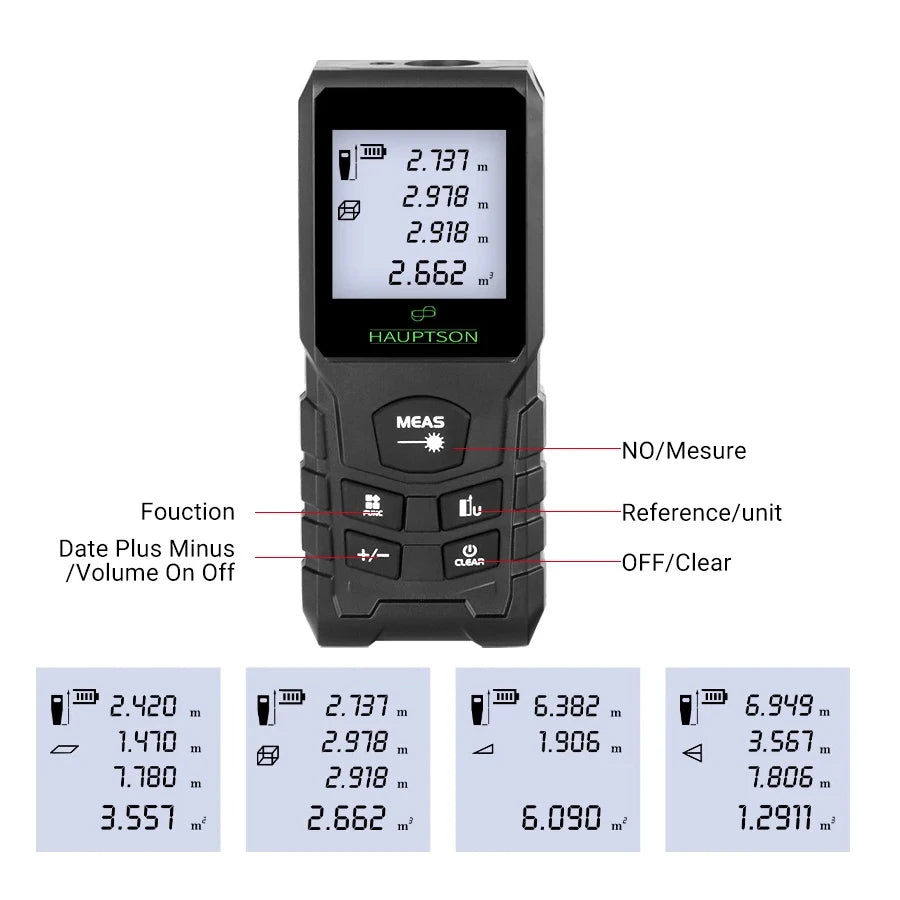 HAUPTSON 70/100M Laser Rangefinder Distance Meter Rangefinder Laser