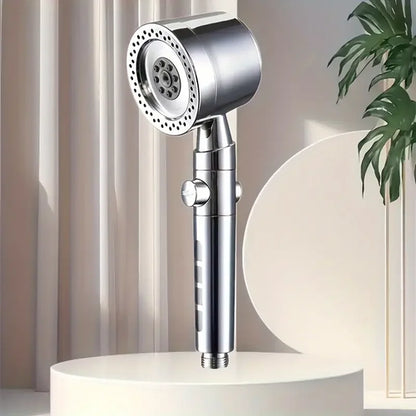 New High Pressure Water Saving Filter Shower Head 5 Modes Handheld