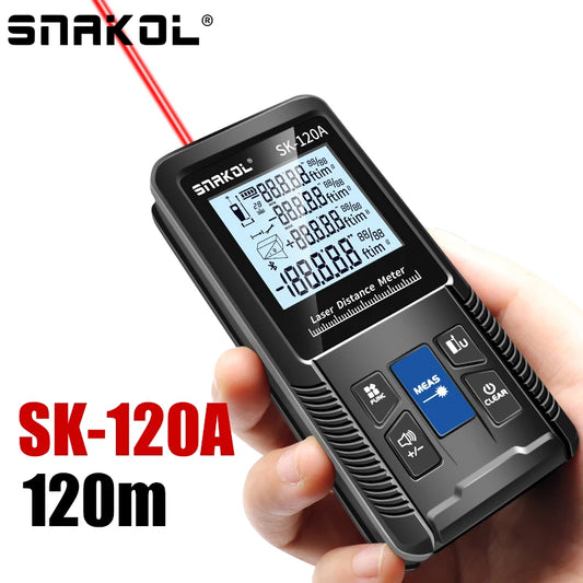 Snakol Laser Distance Meter 40m 50m 70m 100m 120m Rangefinder Digital