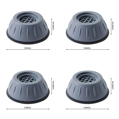 Anti Vibration Feet Pads Rubber Mat Slipstop Silent Universal Washing
