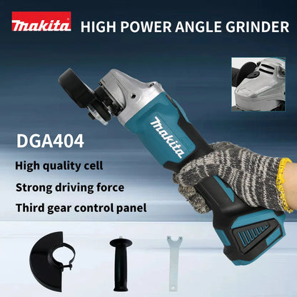 Makita Brushless Electric Angle Grinder Rechargeable Cutting Machine