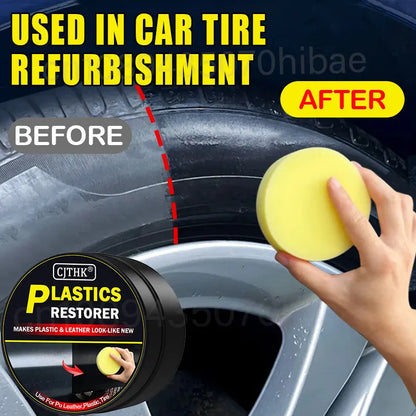 Car Plastic Restorer Universal Leather and Plastic Repair Polishing