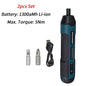 Mini Cordless Electric Screwdriver Rechargeable 1300mah Power Drill