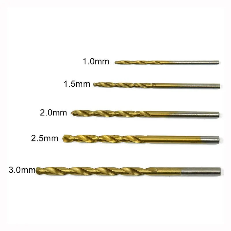 Titanium Plated Straight Shank Twist Drill High Quality Mini Twist