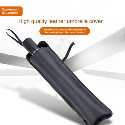 LEIBOO Car Sunshade Umbrella Car Sun Shade Protector Parasol Summer