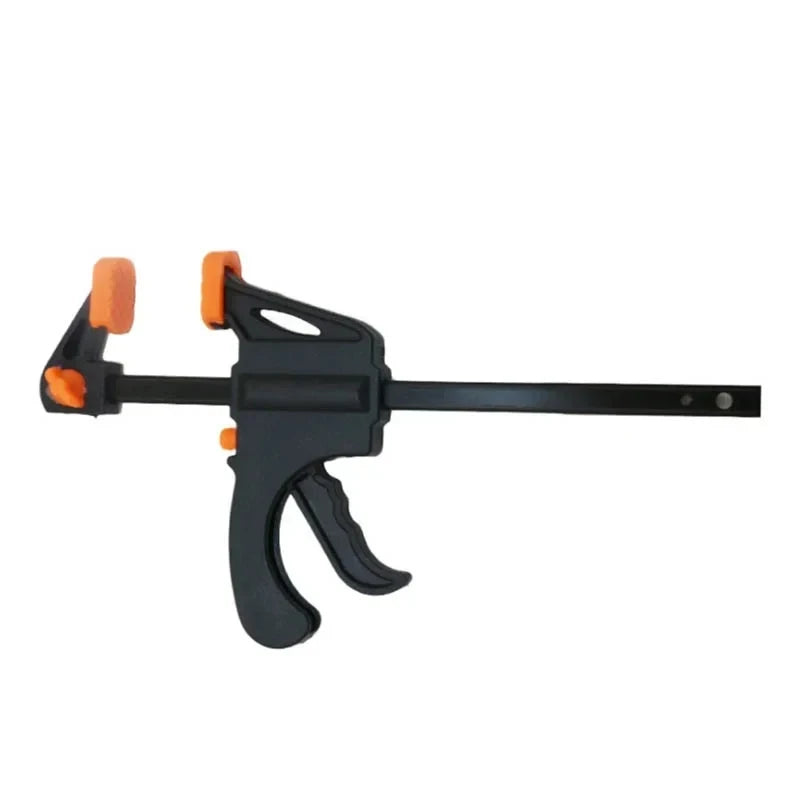 F-Type Woodworking Jig Quick Clamp Carpenter's Ratchet Release DIY