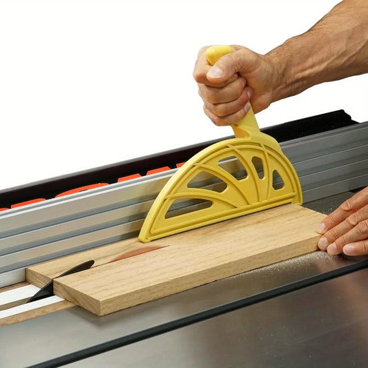 1pc Push Block For Table Saws, Router Tables, And Jointers, Offset