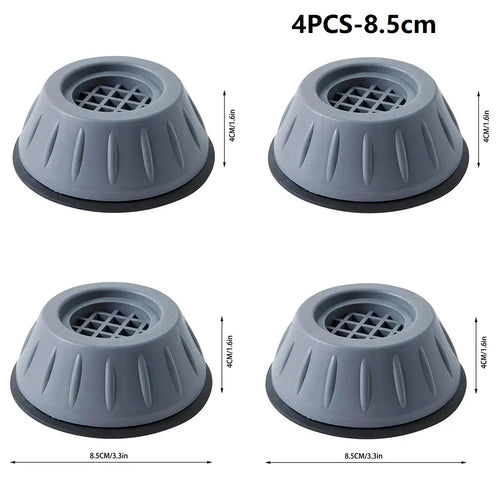 Anti Vibration Feet Pads Rubber Mat Slipstop Silent Universal Washing