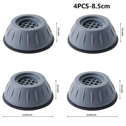 Anti Vibration Feet Pads Rubber Mat Slipstop Silent Universal Washing