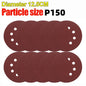 Universal 8 Hole Sanding Discs 125mm Sandpaper for Metal Wood Glass