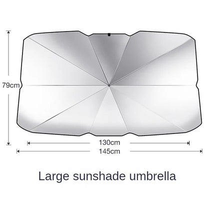 LEIBOO Car Sunshade Umbrella Car Sun Shade Protector Parasol Summer