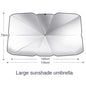 LEIBOO Car Sunshade Umbrella Car Sun Shade Protector Parasol Summer