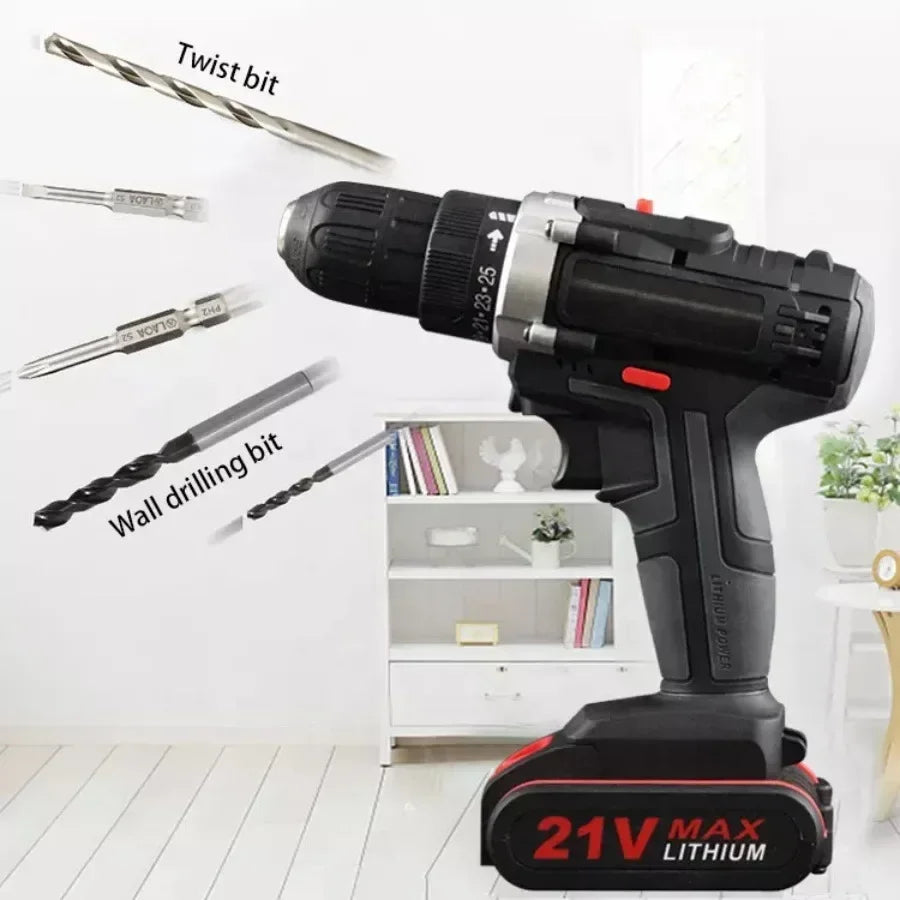21V Electric Impact Cordless curtain High-power Lithium Battery