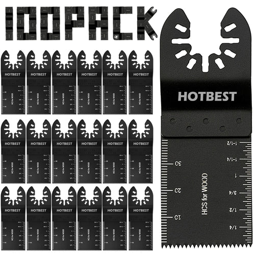 10/60/100Pcs Oscillating Saw Blade Multi Tools Blades Multi-Function