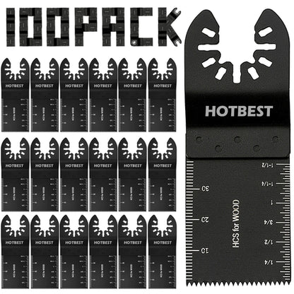 10/60/100Pcs Oscillating Saw Blade Multi Tools Blades Multi-Function