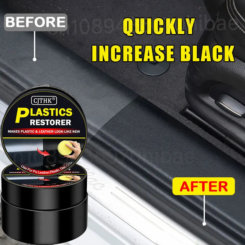 Car Plastic Restorer Universal Leather and Plastic Repair Polishing