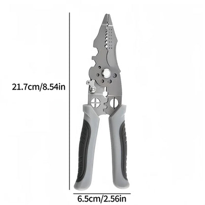 Multifunctional Electrician Pliers, 6-in-1 Wire Stripper Separator,