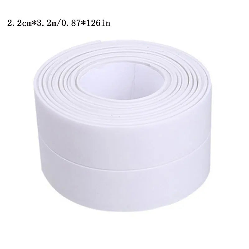 PVC Sealing Strip Tape Bathroom Bath Toilet Caulk Tape Self Adhesive