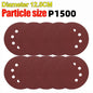 Universal 8 Hole Sanding Discs 125mm Sandpaper for Metal Wood Glass