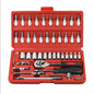 46 Piece/Set of Car Repair Tool Kit 1/4-Inch Socket Set Car Repair