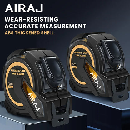 AIRAJ 3M to 10M Metric and imperial system Self-Locking Tape Measure ,