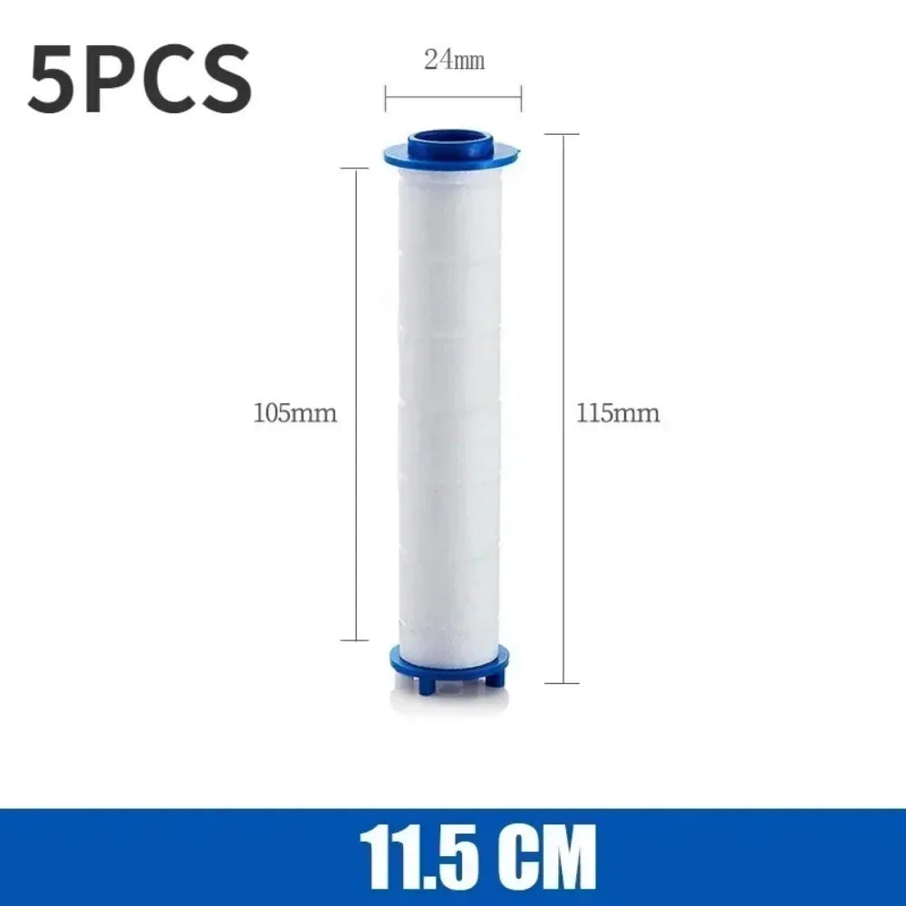 5Pcs Set Shower Head Replacement PP Cotton Filter Water Purification