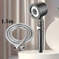New High Pressure Water Saving Filter Shower Head 5 Modes Handheld