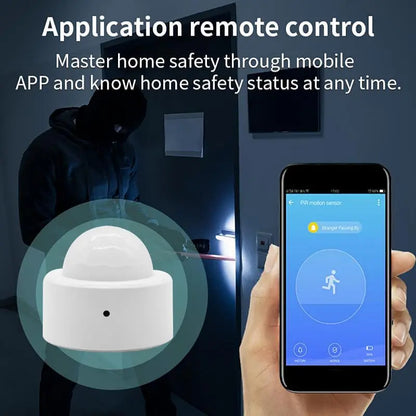 ONENUO Tuya Zigbee Mini Smart PIR Motion Detector Human Body Infrared