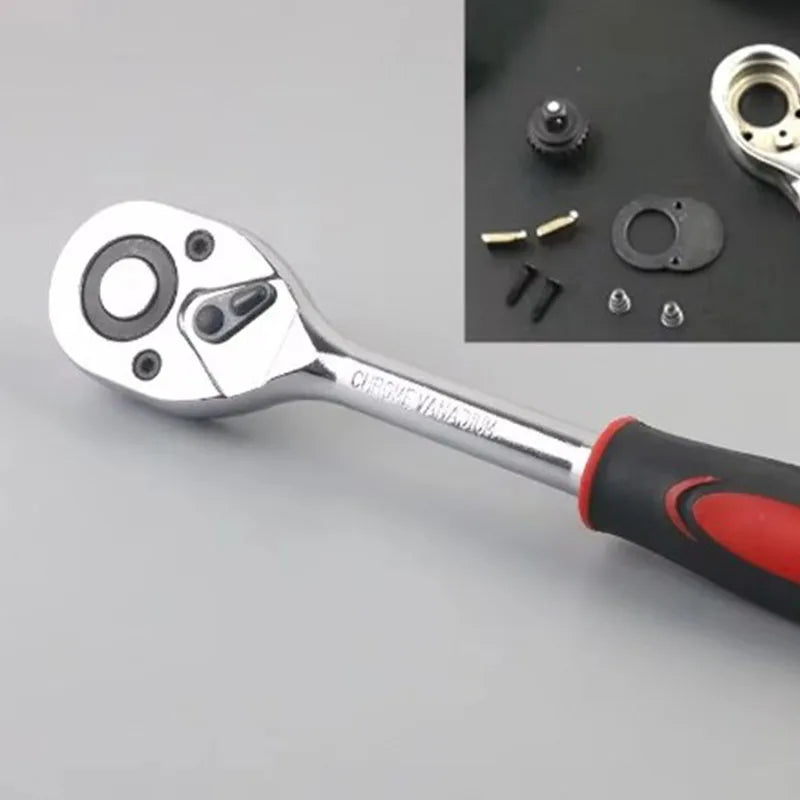 46 Piece/Set of Car Repair Tool Kit 1/4-Inch Socket Set Car Repair