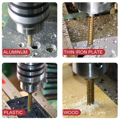 Titanium Step Drill Bit Set Saw 6pcs 4-12 4-20 4-32mm 3-8 mm for