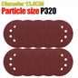 Universal 8 Hole Sanding Discs 125mm Sandpaper for Metal Wood Glass