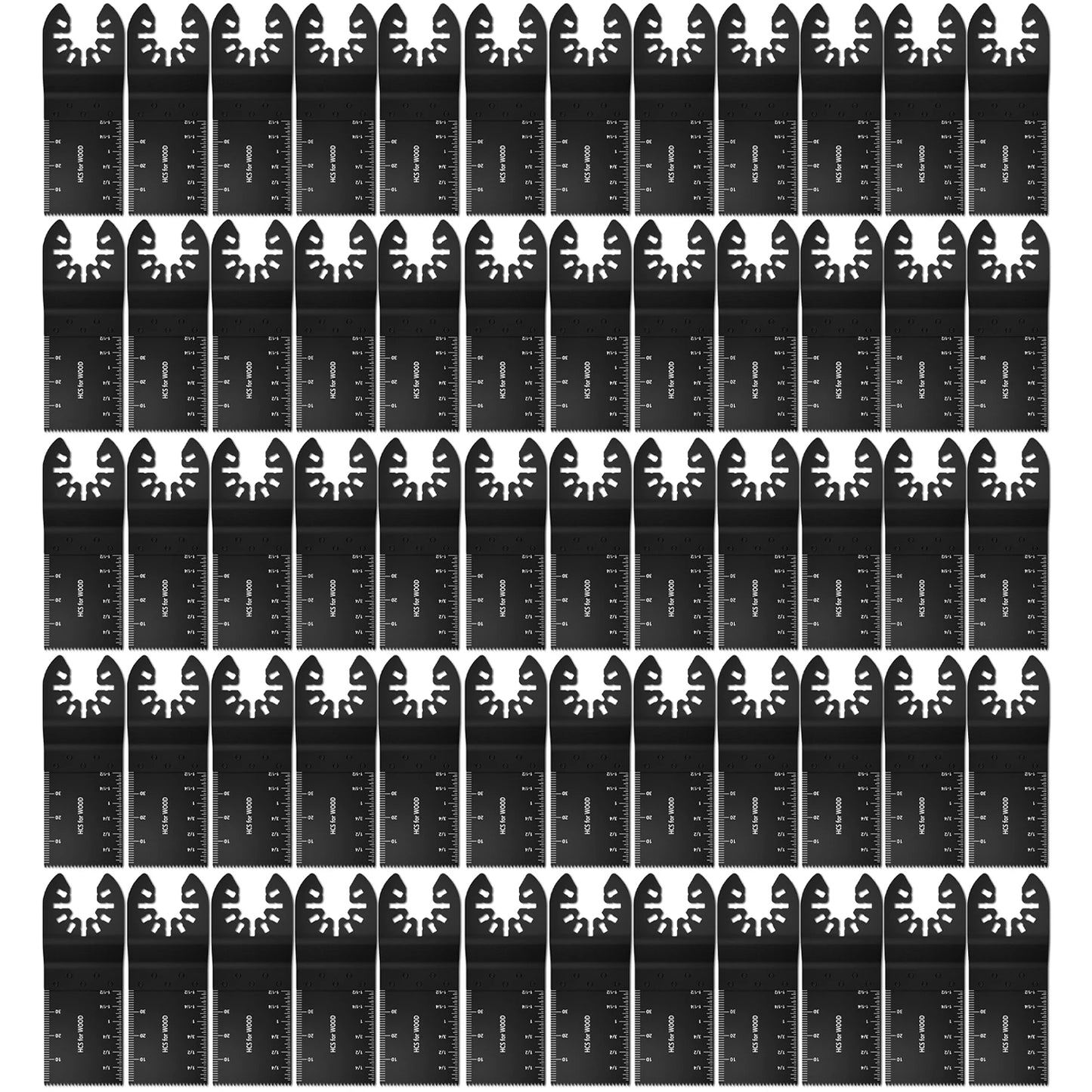 10/60/100Pcs Oscillating Saw Blade Multi Tools Blades Multi-Function