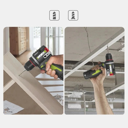 WORX WU135 Cordless Electric Drill 12V 50Nm 1800rpm Brushless Motor