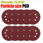 Universal 8 Hole Sanding Discs 125mm Sandpaper for Metal Wood Glass